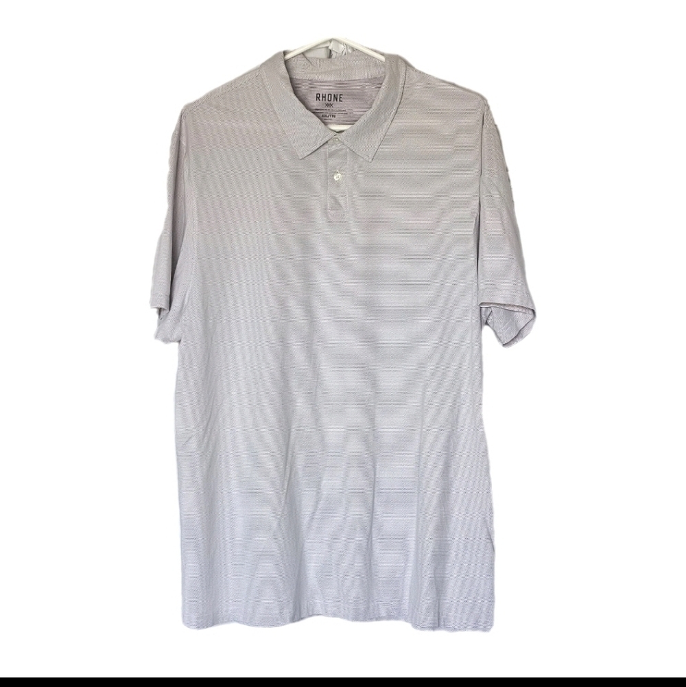 Rhone Short Sleeve Light Purple Lavender Golf Performance Polo Shirt